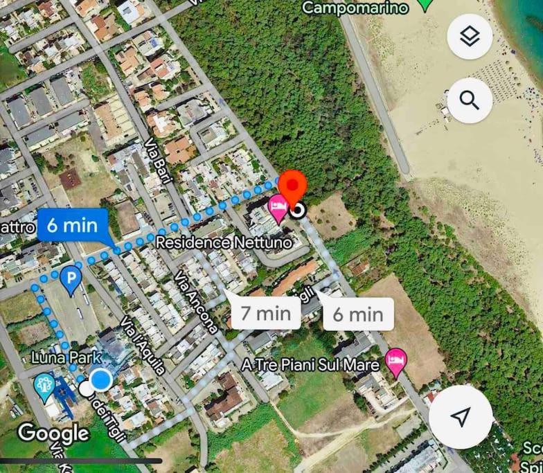 Apartamento Residenza Tigli Campomarino Lido Exterior foto